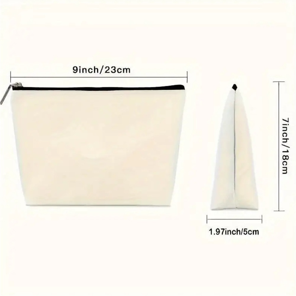 Cat Floral Makeup Bag - Picture 3 of 3